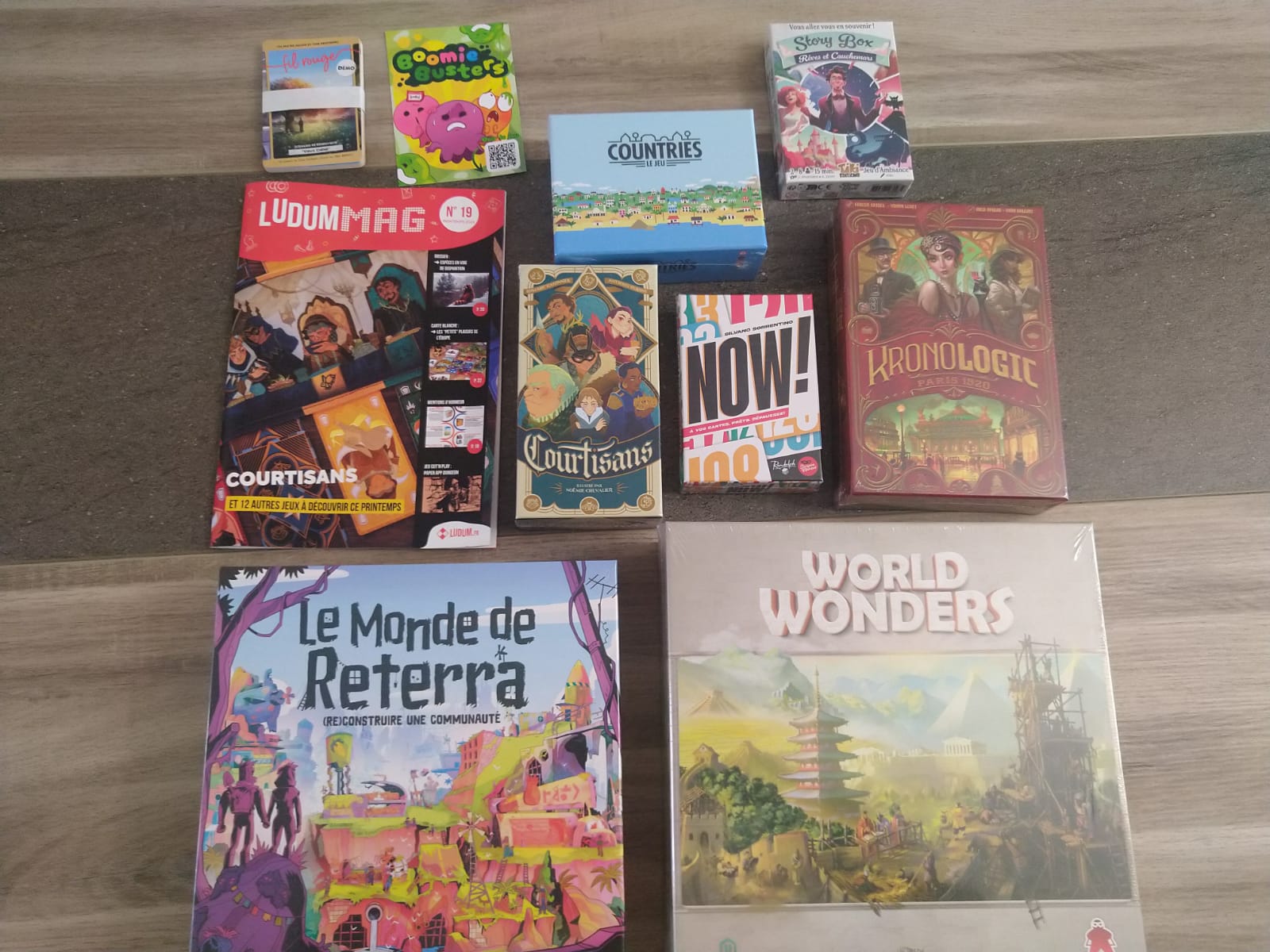 Notre 1ère boite de jeux